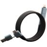 Cable de carga magnético ultrarrápido RPET de 100 W 4 en 1 C52 SCX.design®