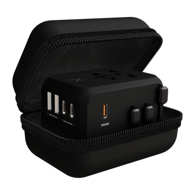 Adaptador de viaje universal T16 SCX.design®