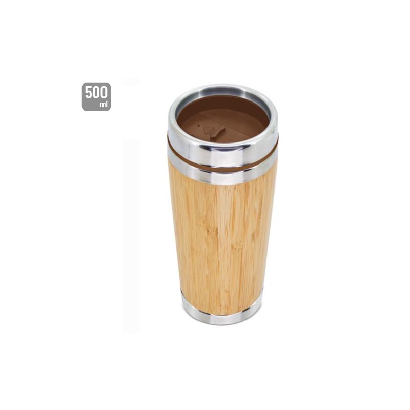 Gobelet Thermo Bambou Double Paroi 500ml Indice