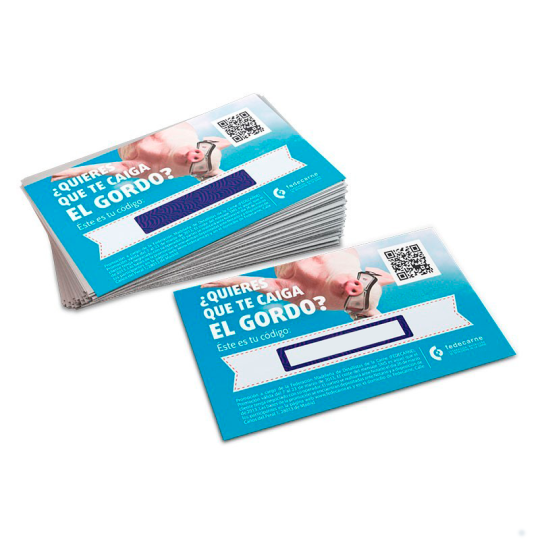 Scratchcards with variable...