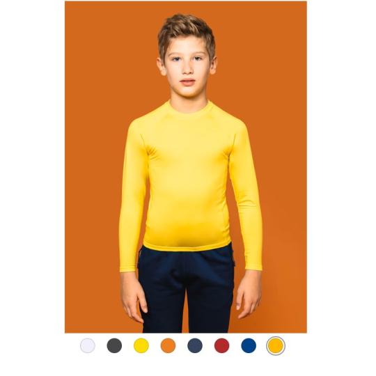 Camiseta infantil ajustada...