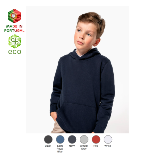Sudadera cuello redondo de...