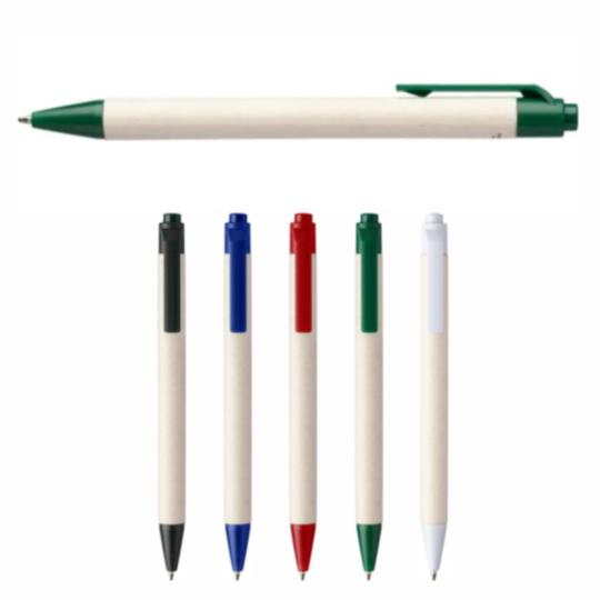 Recycled milk ballpoint pen...