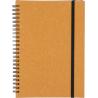 Carnet en cuir recyclé A5 Egon