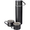 Conjunto de botella y vasos de pared doble de acero inoxidable (420ml) Herbert