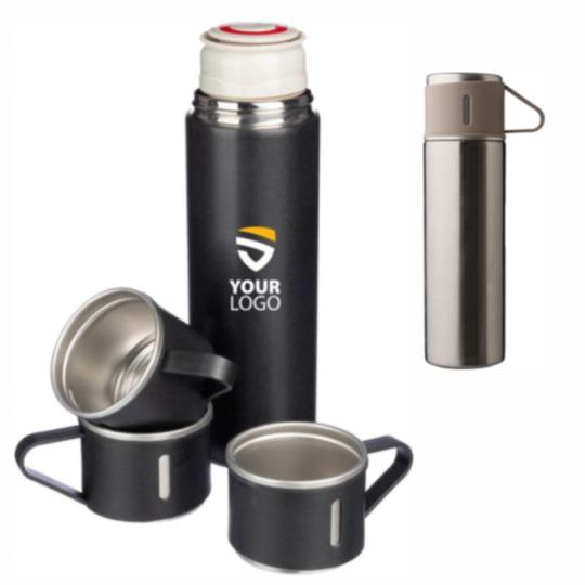 Conjunto de botella y vasos...