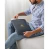 Housse pour ordinateur portable 16" en cuir recyclé