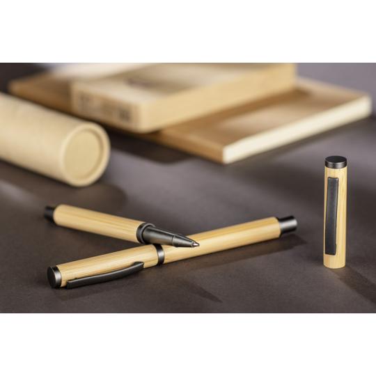 Bamboo ballpoint pen (black...