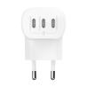 Cargador de pared de 3 puertos Belkin BoostCharge