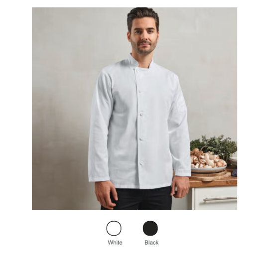 Veste de chef de cuisine à...