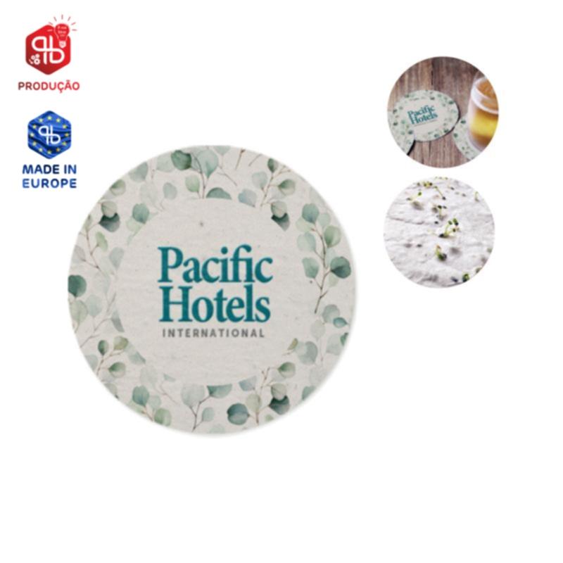 Sous-verres en papier de graines (Production)