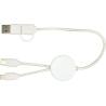 Câble de Synchronisation de Données et de Charge Rapide de 27 W de 30 cm en Plastique Recyclé 5 en 1 Citala
