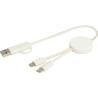 Cable de Sincronización de Datos y de Carga Rápida de 27 W de 30 cm de Plástico Reciclado 5 en 1 Citala