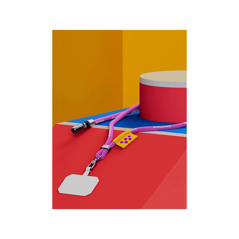 Lanyard avec extensible et avec câble intégré Snapsling (Production)