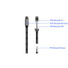 Lanyard com extensível e com cabo integrado Snapsling (Produção)