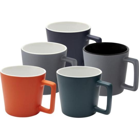 Ceramic mug with matte...