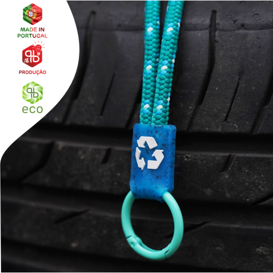 Lanyard Náutica com rubber...