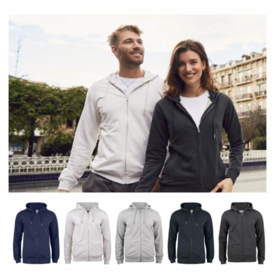 Chaqueta con capucha de...
