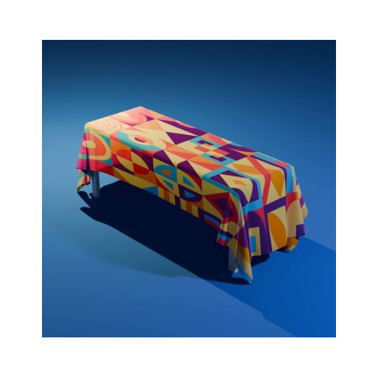 Tablecloth in polyester...
