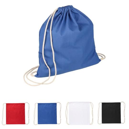 Mochila con cordón en...