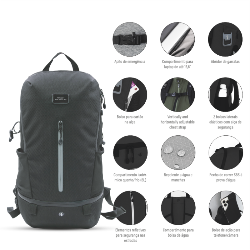 Mochila 15.6'' Nomad BrandCharger®