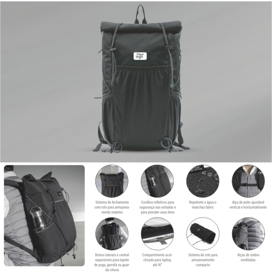 Mochila 16" Enrollar...