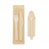 Ensemble de Couverts en Bois Suya