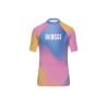 T-shirt à manches courtes unisexe en lycra sublimation surf (Production)