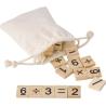 Set of educational games in pine wood Ezekiel