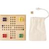 Juego de ludo de madera Yasir
