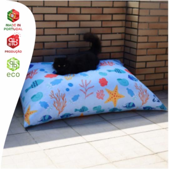Pouf coussin 1x1,4m en...