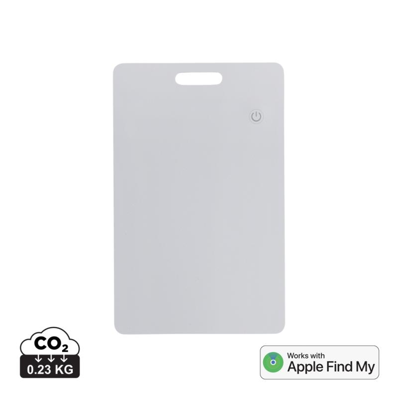 Ultra-thin rechargeable card locator Findit RCS rplastic Find My