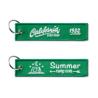 Keyring with embroidered label (Production)