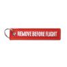 Keyring with embroidered label (Production)