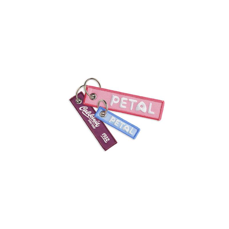 Keyring with embroidered label (Production)