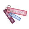 Keyring with embroidered label (Production)