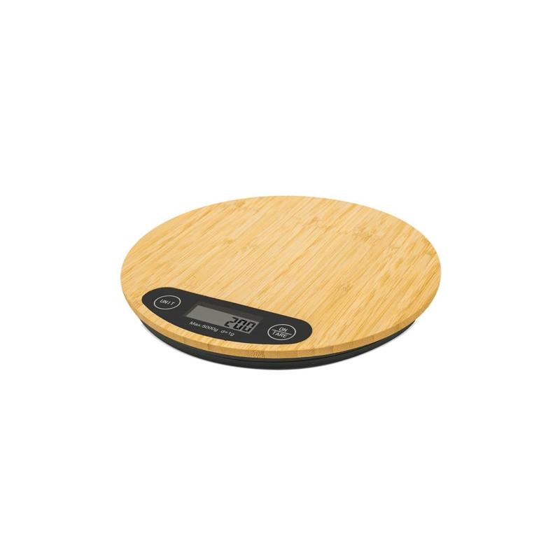 Balanza De Cocina Bambú