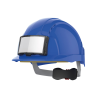 Casque de sécurité EVOLite® avec porte-badge, ventilé, fermeture à crémaillère JSP®