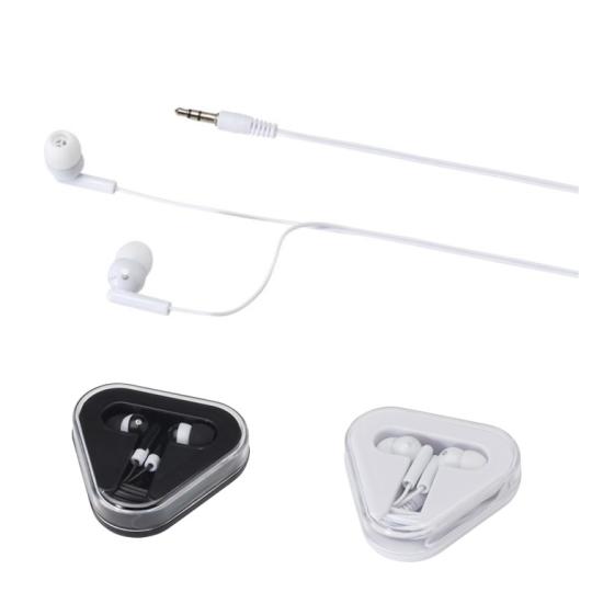 Earphones with storage case...
