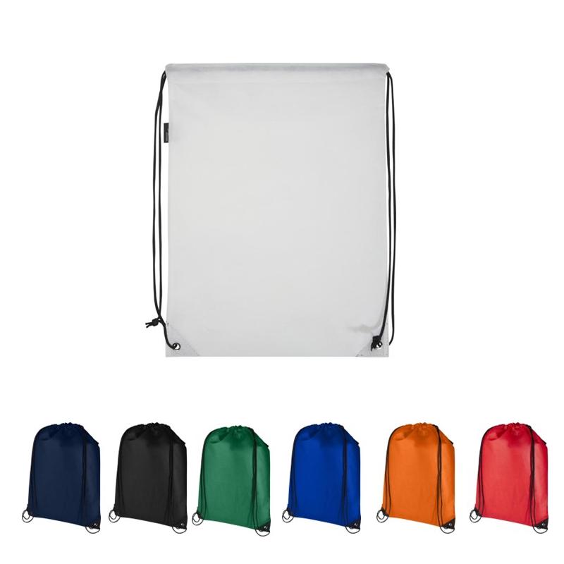 Sac avec cordons non tissé recyclé GRS de 5 L Evergree Unbranded®