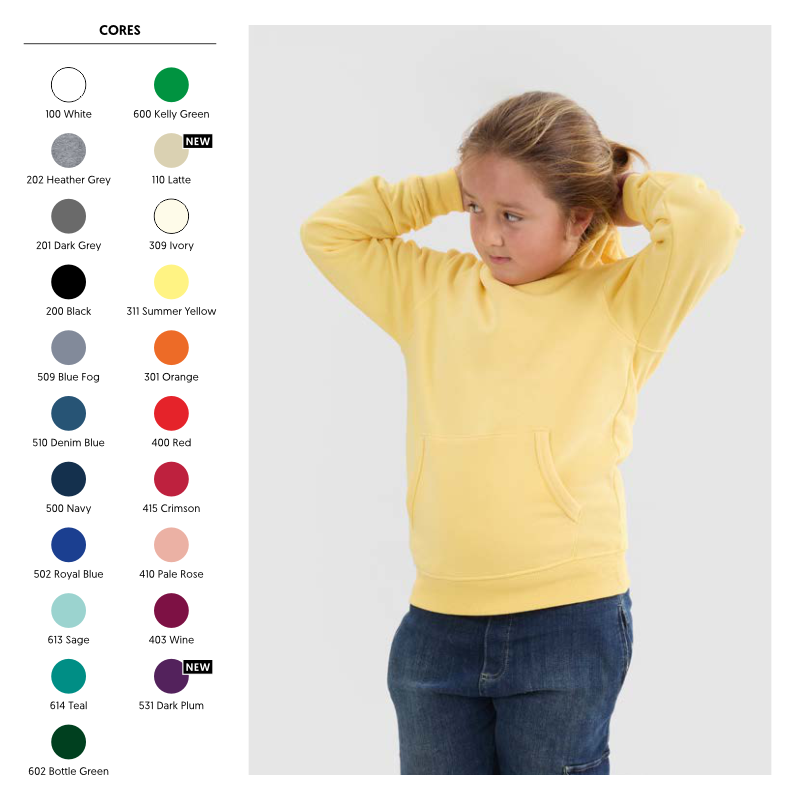 Sweatshirt com capuz de criança Sidney Mukua®