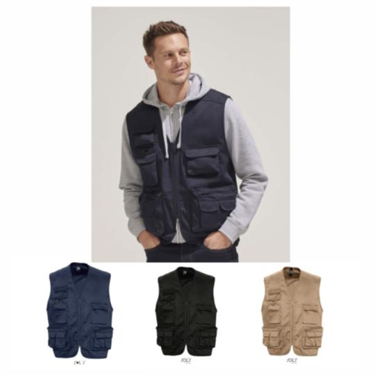 Unisex multifunction vest...