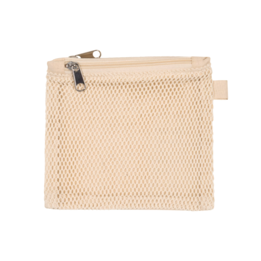 Toiletry bag with double...