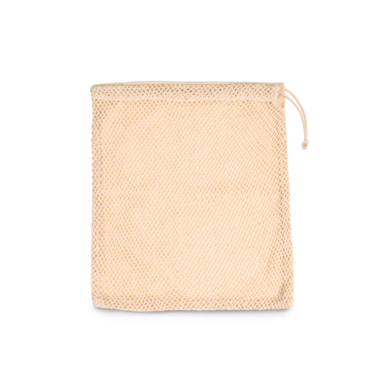 Mesh bag with drawstring...