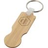 Bamboo trolley keyring Ronan Unbranded®