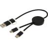 Cable de sincronización de datos y de carga rápida de 27W de 30 cm Alasia