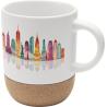 300 ml sublimation ceramic mug with cork details Billie Unbranded®