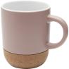 Caneca de cerâmica de 300 ml com detalhes em cortiça e acabamento mate Billie Unbranded®