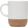 Caneca de cerâmica de 300 ml com detalhes em cortiça e acabamento mate Billie Unbranded®