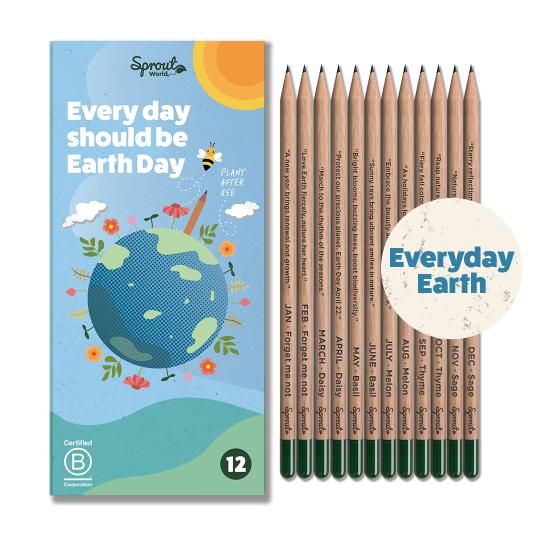 12 Lápis SproutWorld...